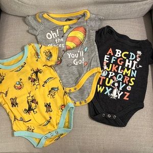 Cat in the hat bodysuits newborn